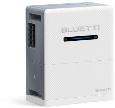 BLUETTI Balco 260 + BC260, Balkonkraftwerk mit Speicher 5,12 kWh, 0% MwSt. | 2400 W PV-Eingang, 96,1% Wirkungsgrad 4 MPPT, Plug & Play, KI-Energiemanagement, LiFePO₄, IP65, 10 Jahre Garantie