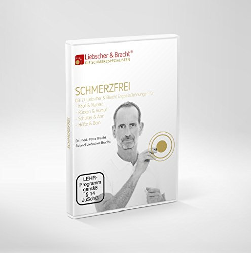 Liebscher & Bracht DVD Schmerzfrei / NEU / mit Übungen zur Engpassdehnung, aufbauend auf Yoga und Faszien-Training (bei Kopfschmerzen, Verspannungen, Rücken- Armgelenks- und Beinproblemen)