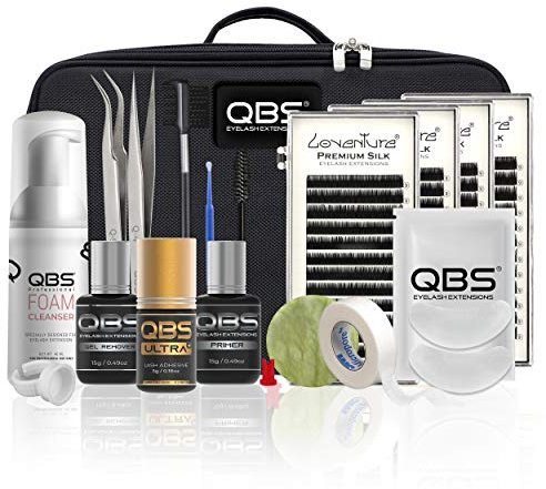 QBS® Eyelash Extension Starter Kit/Set Professional - Loventure® Silk Lash