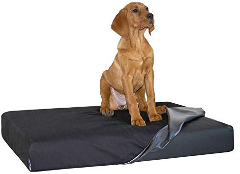 tierlando Quick-Cover Medic Matratzenschoner Maddox | Donald | Floyd | Alberto | Clifford | Melody (GR. XL (Matratze 105x73cm), 03 Schwarz)