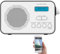 VR-Radio Radio: Mobiles Akku-Digitalradio mit DAB+ & FM, Wecker, Bluetooth 5, 8 Watt (DAB mobil, DAB+ mit und Akku, Bluetooth, Lautsprecher iPad)