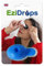 EziDrops Eye Drop Dispenser - Suitable for Nozzle Head Bottles Only - No More Involuntary Blinking and Fluids Wastage! - Reusable Easy Eye Drop Applicator from Young Children to Elderly (Blue)