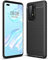 König Design Handyhülle Kompatibel mit Huawei P40 Pro Cover TPU Case Silikon Schutz-Hülle Handy Bumper Carbon Optik Grau - Air Cushion Technology