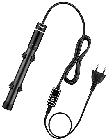 Inkbird Aquarium Heizung 100W, INKBIRDPLUS Heizstab IP68 Regelheizer für Süßwasser Fischtanks
