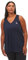 Zizzi Active by Große Größen Damen Trainingstop mit V-Ausschnitt Gr Gr M Night Sky - Plus Size Damen Kleidung