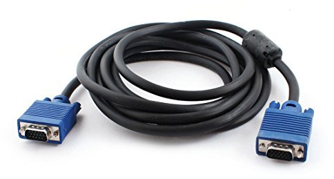 Ruilogod VGA M/M Adaptador HD Cable de extensión cable cable 15 pin 3 metros 10 pies
