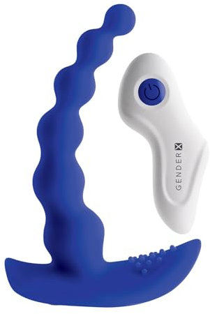Gender X BEADED PLEASURE Liebeskugeln Blue Einheitsgröße