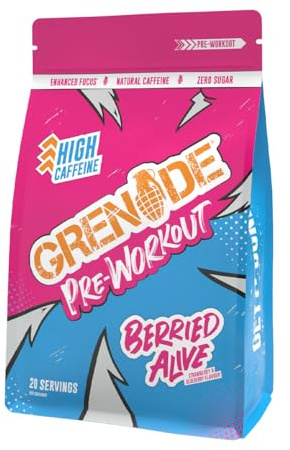 Grenade Pre-Workout (20 serv) Berried Alive - Pre-Workout - Pre-Workout Booster