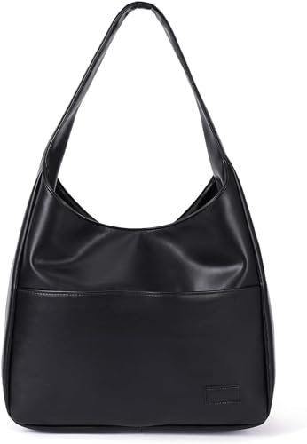 Longwu Borsa tote in ecopelle Borsa a tracolla da donna Borsa tote college in pelle Borsa hobo da lavoro