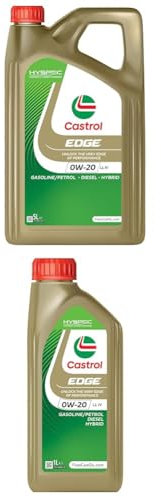 Bundle | Castrol EDGE 0W-20 LL IV Longlife Motoröl, 5L + 1L