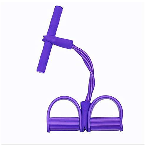 Pedaltrainer Sit-up Pedal Spannungsgerät Sport Yoga Fitness Training dünnes Bein tragbar Pedaltrainer Für Zuhause ( Size : R-001-Purple )