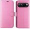 OCASE Custodia Google Pixel 9 Pro XL, Cover Pixel 9 Pro XL Interno TPU Antiurto Portafoglio [RFID Blocking] [Carta Fessura] Custodie in Pelle per Google Pixel 9 Pro XL (6,8 Pollici) - Pesche Rosa