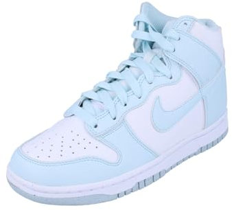 NIKE Damen W Dunk HIGH NN Sneaker, White Glacier Blue White, 41 EU