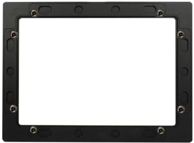 ALLNET Touch Display Tablet 12 Zoll zbh. Blende für Einbaurahmen schwarz breit