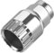 poeland Bike Bottom Bracket Removal Tool, Cartridge Bottom Bracket Wrench, Standard 20-Tooth Bicycle BB Remover Tools (Silver)