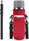 Linkidea Bolsa para Transportar Botellas de Agua Compatible con Stanley Quick Flip GO de 24/36 oz, Bolsa de Transporte de Malla de Neopreno aislada con Correas para los (Rojo)
