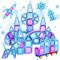 BEBOAN 122 Pcs Magnetic Tiles - Magnetic Building Blocks for Kids, Frozen Toys for Girls Age 3 4 5 6 7 8+, Princess Magnet tiles Toy, Montessori Stacking Educational Toys for Sensory Play