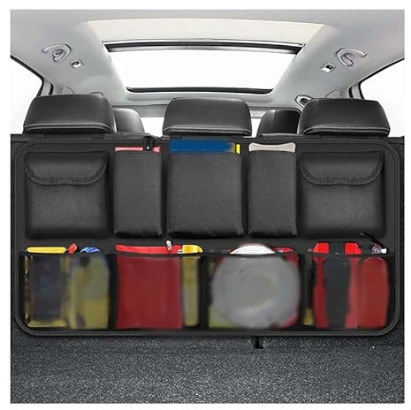 evimo Kofferraum Organizer, für Toyota CH-R EV 2020-2023 Kofferraumtasche Auto Kofferraum Organizer Box Faltbar Kofferraum Tasche Aufbewahrung Zubehör,A