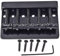 MICFENY Chevalet de guitare basse à 5 cordes en métal avec vis de montage pour guitare électrique basse