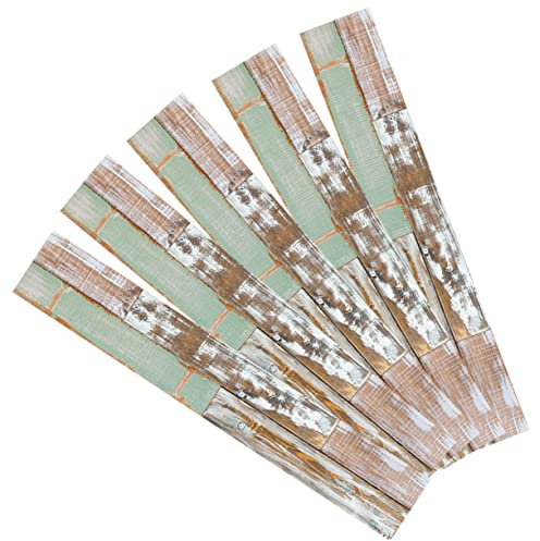 jojofuny 5St Aufkleber aus Holzmaserung Küchenfliesen abziehen und kleben trimmen Aufkleber für Bodenplanken Tür pvc bodenbeläge pvc böden Dielenböden Bretterboden schälen und kleben