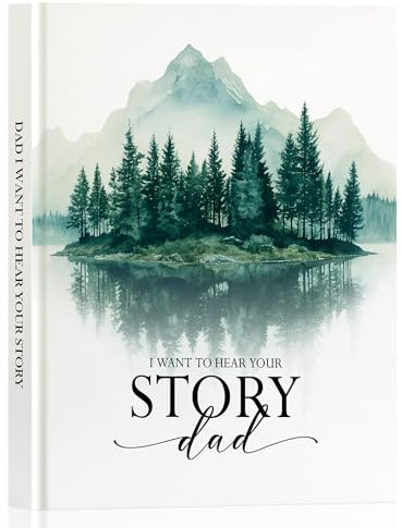 Lanpn Papa Erzähl mir deine Lebensgeschichte mit 300+ fragen, Erzähl mal Geschichte Buch Väter Erinnerungsbuch Ausfüllbuch Vatertag Geburtstag Geschenk, Dad Life Story Guided Journal (Baum)