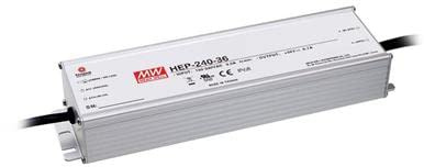 Mean Well HEP-240-54A AC/DC-Einbaunetzteil 4.45A 240W 54 V/DC offene Kabelenden 1St.