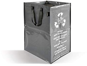 Perfetto Behälter für Trocken, 62 l, Nicht recycelbar, Asche, 1 unità (Confezione da 1)