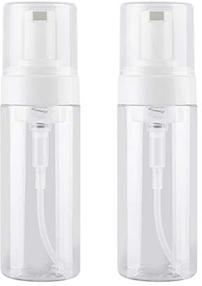 150ml Transparente, Leere Schaumspender, nachfüllbar, 2 Stück, Duschegel, Kosmetik, Gesichtsbehandlungen, Seifenbehälter