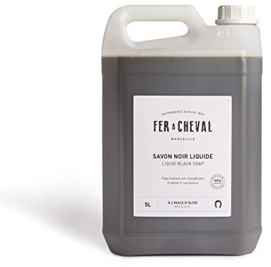 Fer à Cheval - Vero sapone di Marsiglia nero (liquido 5L)