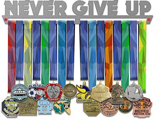 Medaillen-Aufhänger Never Give Up