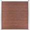 vidaXL Gartenzaun Sichtschutzzaun Windschutzzaun Lamellenzaun Windschutz Sichtschutz Zaun Element Terrasse Garten WPC 180x186cm Braun