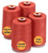 New brothread - 28 Optionen - 4 Große Konen 5000M Allzweck Polyester Nähgarn 40S/2 (Tex27) zum Nähen, Quilten, Patchwork, Serger und Overlock - Coral Reef