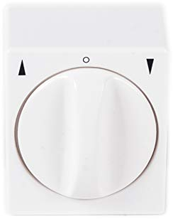 Rolladen- Wandschalter Jalousie-Tast-Rast-Schalter Knebel Aufputz 1-polig