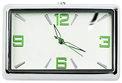 Auto Zeigeruhr, Asudaro Auto Armaturenbrett Uhr Universal Air Outlet Clock Quarzuhr Autouhr Dekoration für Auto, SUV und MPV Innendekoration,Leuchtend
