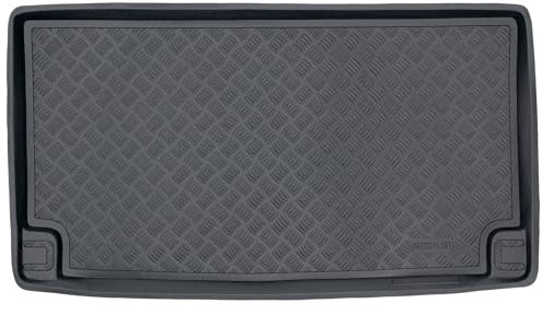 MOTOS Kofferraumwanne Kofferraummatte passt für Volkswagen T5 2003-2015 Kompletter Schutz für Ihr Auto bei Allen Wetterbedingungen mit perfekt passenden kofferraummatten