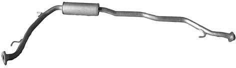 IZAWIT 30.025 Mittelschalldämpfer Kompatibel mit HONDA Jazz II Schrägheck GD, GE3, GE2 18220SAA023