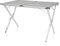 Campart TA-0413 – Wetterbeständiger Rolltisch aus Aluminium Louisiana – 110 x 70 x 70 cm – inklusive Aufbewahrungstasche – Silber