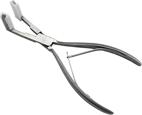 Fonowx Tape Hair Extensions Pliers Hair Extensions Clamps Tool with Silicone Pad
