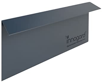 innogard 6030-001 - recinto per lumache Tipo 2 - Metallo zincato a Caldo - Pannello Laterale 25 x 0,06 cm 1 Pezzo - Antracite Lunghezza 0,5 m