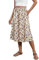 Witsmile Flowy Rock Midi-Länge Elastische Hohe Taille A-Linie Rock mit Taschen Böhmen für Frauen 2023 Trendy(S-2XL), B 04-Bunte Farbe, Mittel