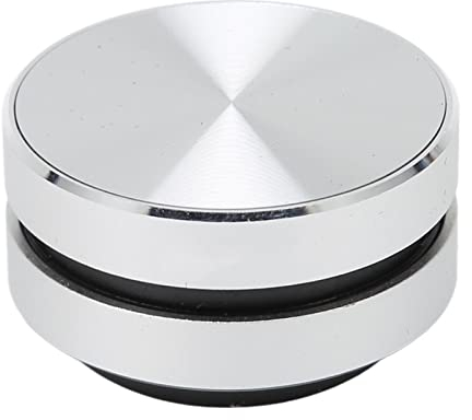 Septpenta Knochenleitungslautsprecher, Kabelloser BT Mini Lautsprecher, Kabellose Knochenleitung, Stereo-Bass-Sound, Kreativer Tragbarer Lautsprecher, Mini-Musikplayer Für Zuhause Im Freien(Silber)