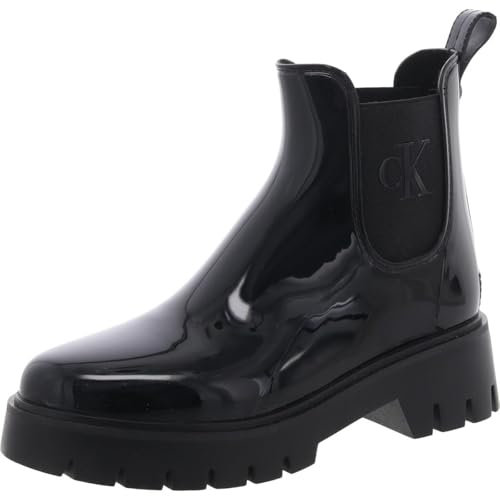 Calvin Klein Stivaletti Wende Donna, Nero 001., 39 EU