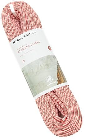 Mammut 9.7mm Ascend Classic Rope 40m, Red, 40M