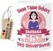 Tassenliebling® Tasse Kollegin personalisiert - Abschied Kollegin Tasse - Beste Kollegin des Universums - Beidseitiger Druck - Abschiedsgeschenk Jobwechsel Lieblingskollegin Arbeitskollegin Bürotasse