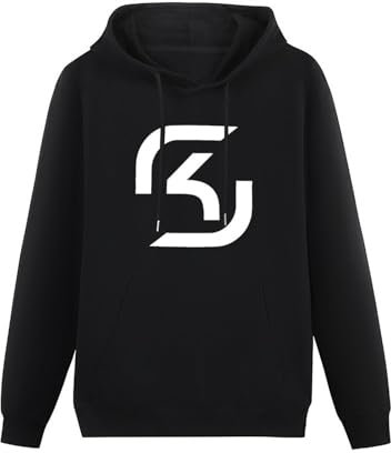 CoByda Barbara Norma Sk Gaming Men's Black Hooded Unisex Sweatshirt M