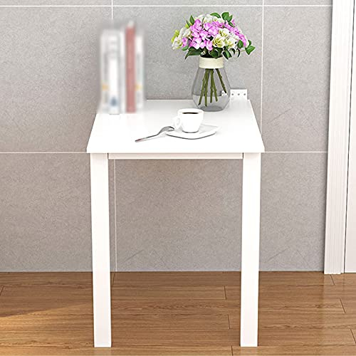 An der Wand montierte Stehtische aus Holz, an der Wand montierter Klapptisch, Esstisch, modern und minimalistisch? Klappbarer an der Wand montierter Drop-Leaf-Tisch, Tragfähigkeit: 60 kg (100 x 50