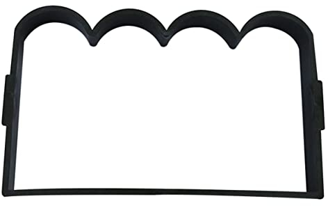 STOBOK Gehwegformung Schimmel Pflasterform selber Machen Schrittfertiger Zaunform selber Machen Ziegelzement dekorativer Zaun Gartenzaun Werkzeug Handwerkszeug Beton der Zaun Blumenzaun