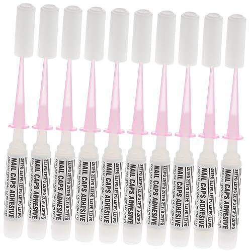 DRESSOOS Nagelkleberkappen für Haustiere, mit spitzer Spitze, für Katzen und Hunde, Pfoten, Schutzfolien zur Krallenkontrolle, sicheres Haustierzubehör, hält Wochen, 10 Stück