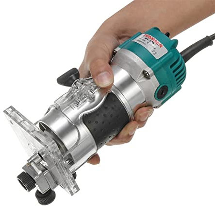 ARTGOS Máquina cortadora eléctrica Multifuncional for carpintería, fresadora Profesional de Madera, máquina ranuradora de Grabado, enrutador de Madera