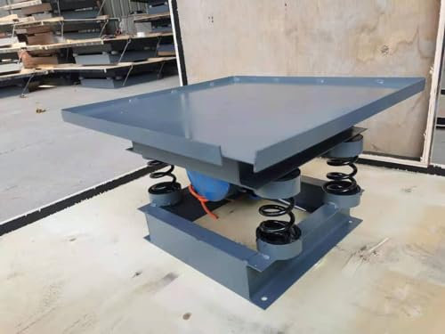 Table vibrante en béton, petite plate-forme vibrante, vibrateur à plaque vibrante en béton, table vibrante en blocs de ciment JIYAMI'EN EL (Size : 50cm X 50cm 220v 370w)